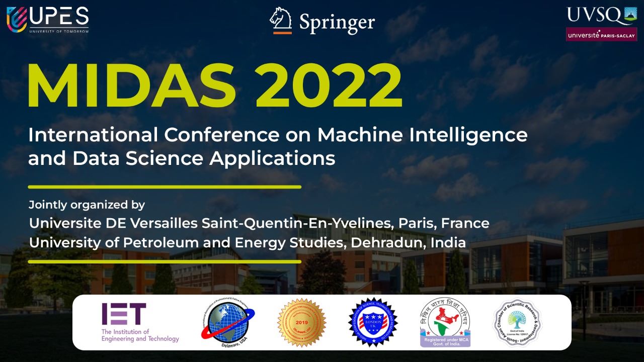 Prestigious International Conference MIDAS-2022