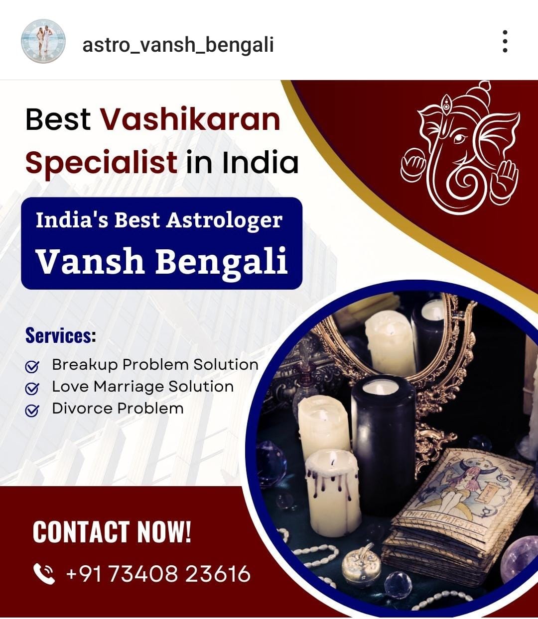 Astrologer Vansh Bengali: The Trusted Specialist for Black Magic Removal. Astrologer Vansh Bengali