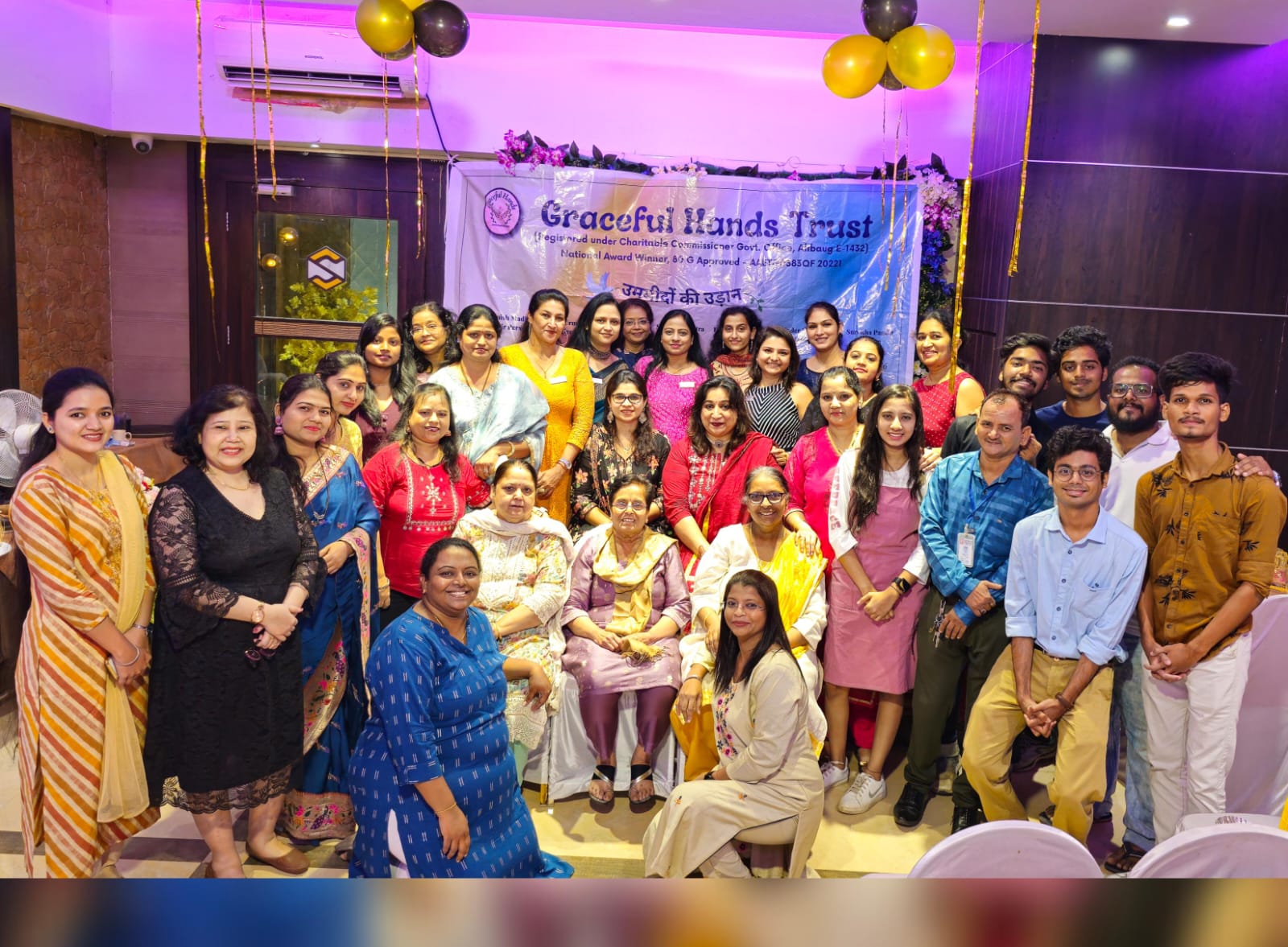 Graceful Hands Trust E-1432 Pre Diwali celebration ( A small meet up) Graceful Hands Trust