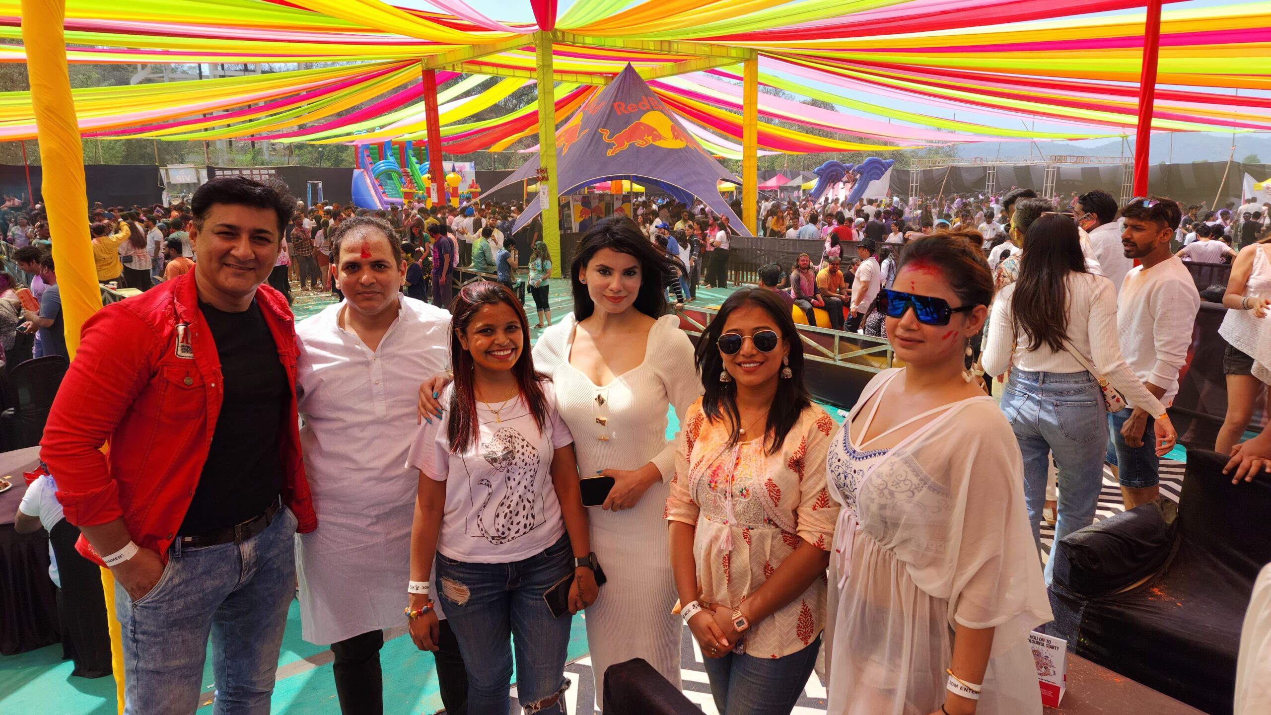 “30m Entertainment’s Rainbow Haze 3.0: A Grand Success with Actress Harneet Kour and Prominent Influencers” Harneet Kour