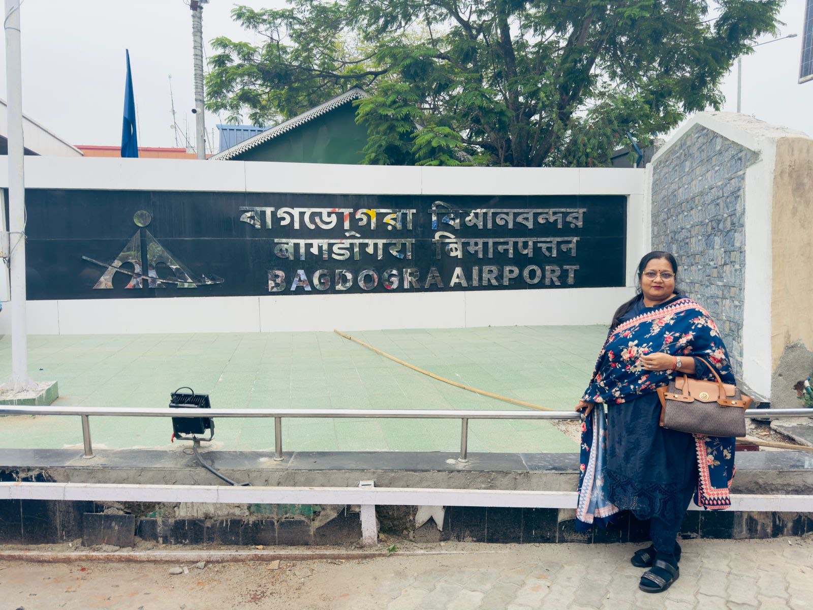 Mrs. Abha Jindal Appointed as Advisor for Bagdogra Airport Makes Her First Official Visit. Mrs. Abha Jindal