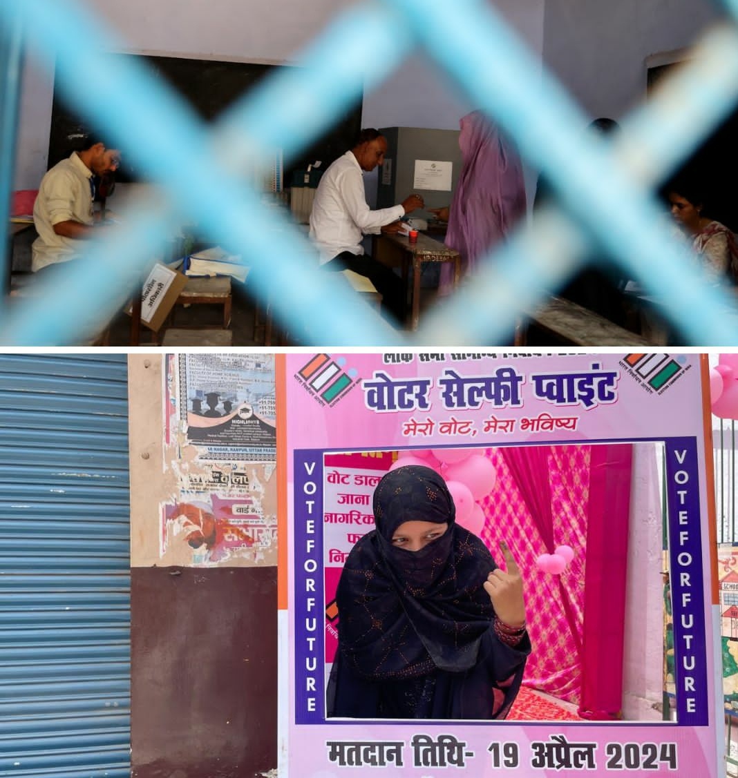 Phase 1 of polling, the voter turnout was 60%, with Bengal having the highest turnout and Bihar the lowest