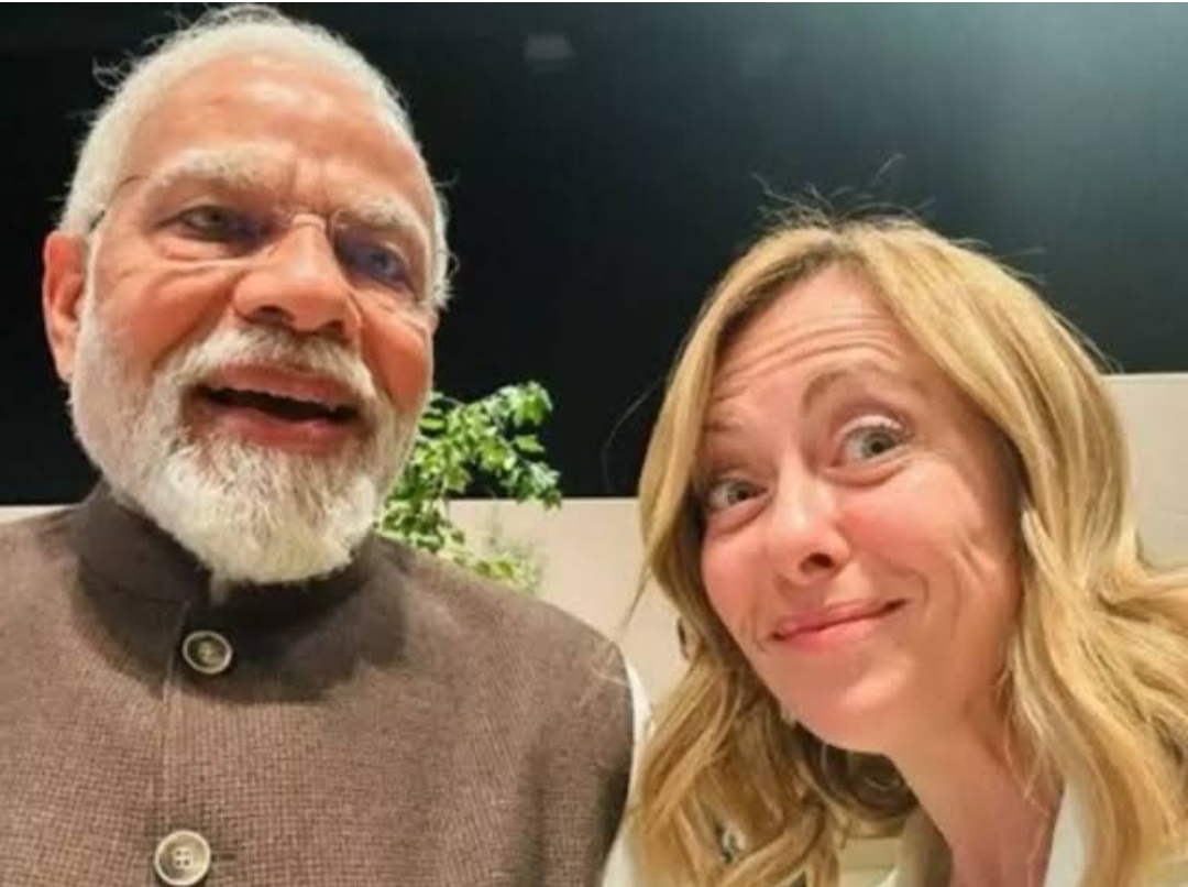 Giorgia Meloni, the prime minister of Italy, congratulated Narendra Modi on winning the election