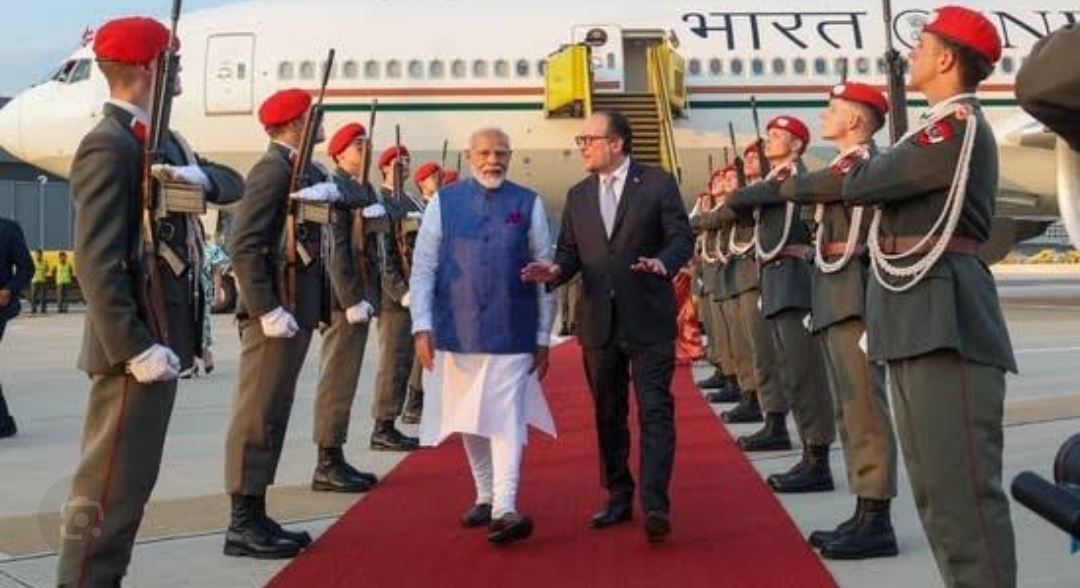 A Red Carpet Welcome For PM Modi In Austria: Candid Selfie, Warm Hug With Chancellor Steal The Show