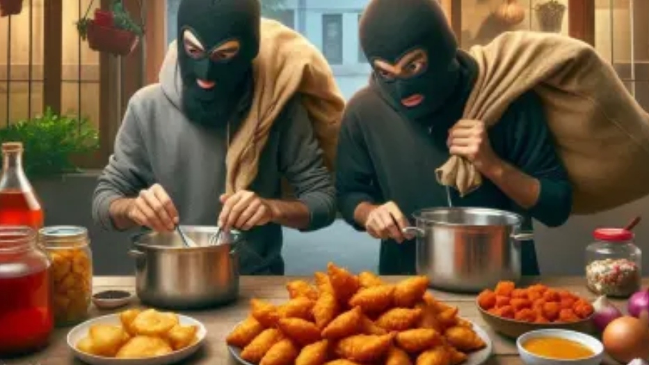 The top priority for this gang of thieves in Noida is cooking ‘Pakora’, stealing houses is a secondary concern
