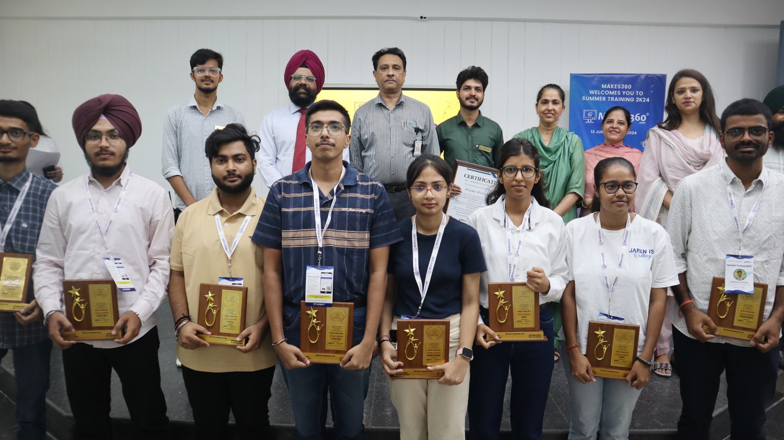 Makes360 – a digital consulting company in India, concludes its summer training 2k24 Makes360