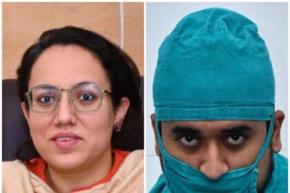Dr. Nishant Singh and Dr. Sonali Raj Singh.