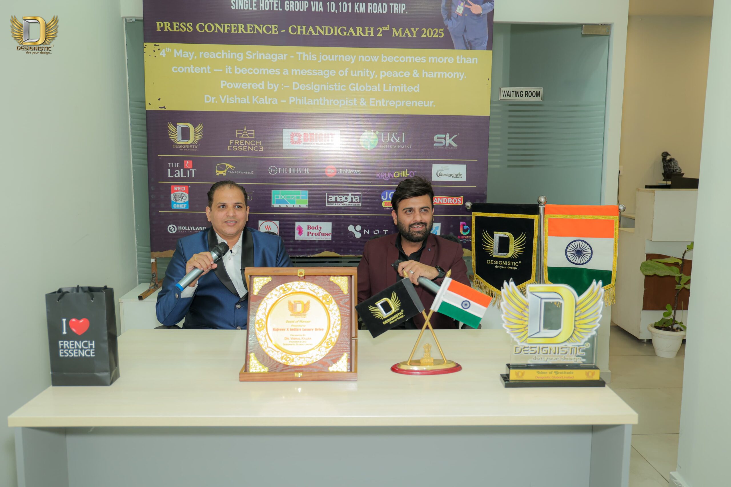 Rajveer Singh’s Bold March to Srinagar – A Message of Peace from India’s Luxury Drive Rajveer Singh