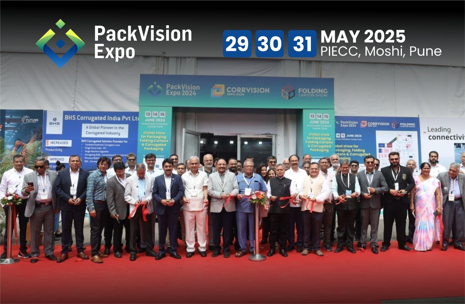 Pack vision expo is mega event of industry taking place in Pune from 29 .30 and 31 St May , 2025 Pack vision expo