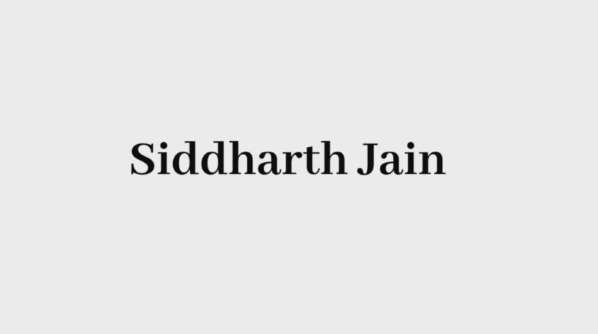 Siddharth Jain