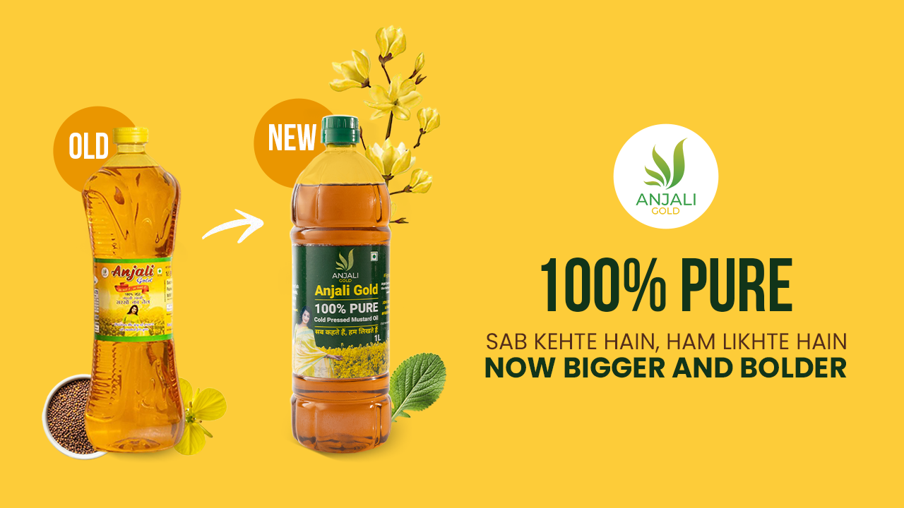 Old vs New Packaging Anjali Gold