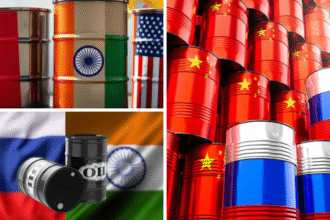 China Russia India crude oil trade