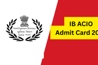 IB ACIO Admit Card 2025