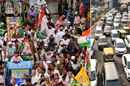 Traffic Routes Closed in Delhi