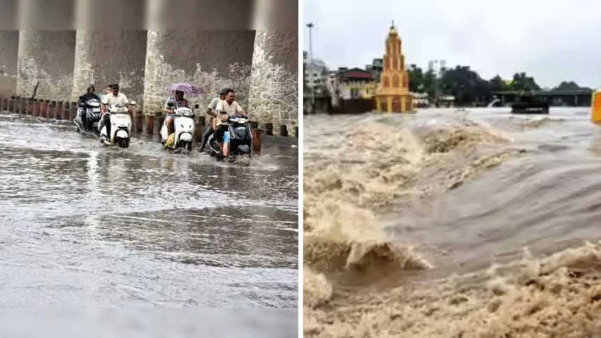 Godavari River Nears Danger Mark