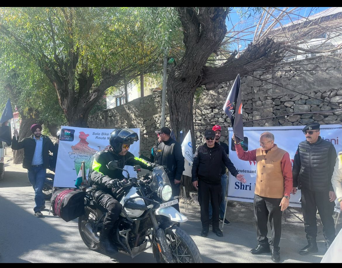 Entrepreneur from Pune embarks on ‘Mission Bharat’, a Solo-Motorbike Expedition of over 7500kms to Empower Communities Across India Mission Bharat