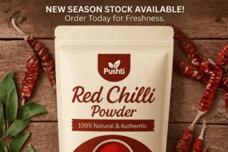 Pushti Organic Red Chilli Powder