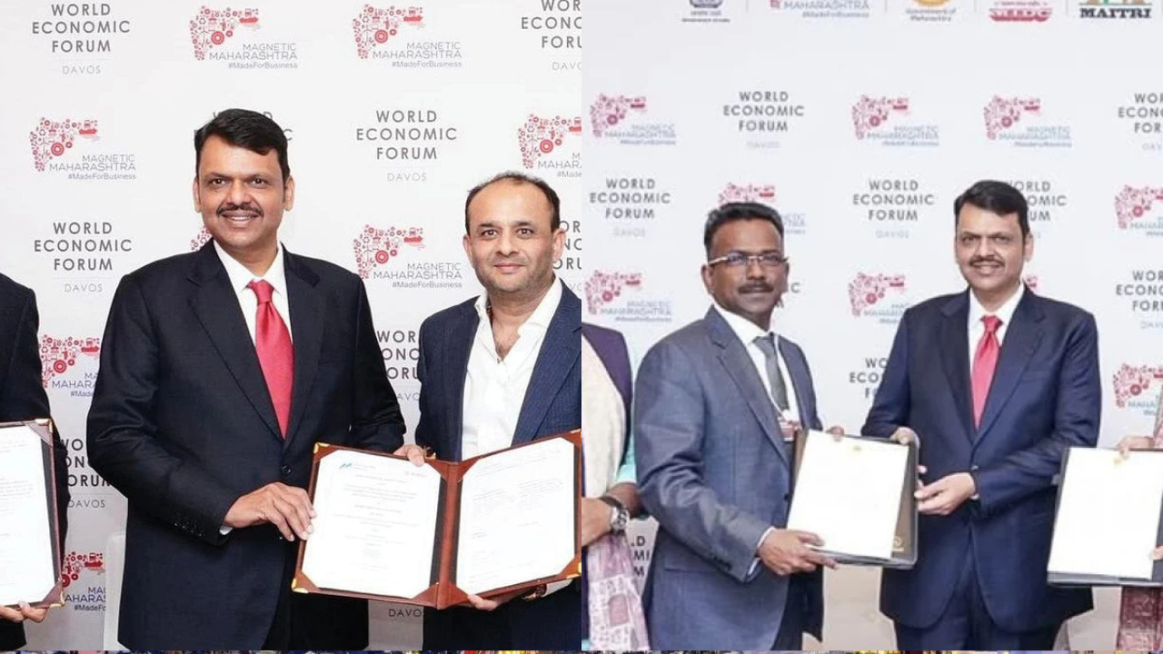 Devendra Fadnavis Showcases Maharashtra as ‘Gateway of India’ at Davos Davos